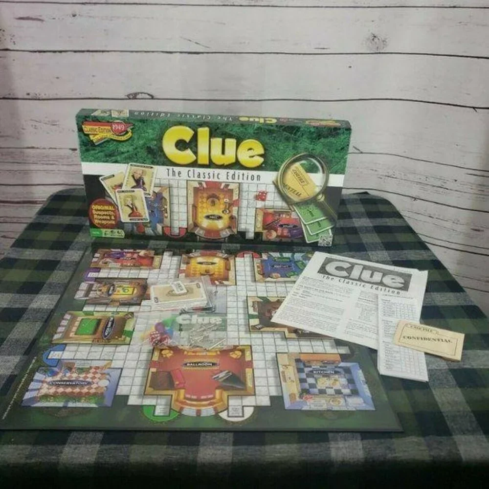 Hasbro‎ Clue The Classic Edition board game